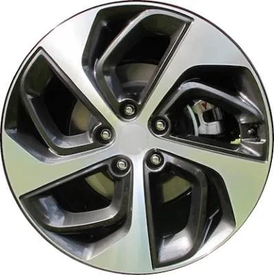 19x7.5 Factory Replacement New Alloy Wheel For Hyundai Tucson 2016-2018