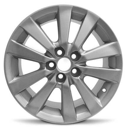 2009-2010 16x6.5 Toyota Corolla Aluminum Wheel / Rim Image 01