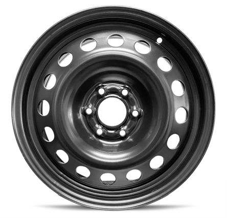 2004-2009 17x6.5 Cadillac SRX Steel Wheel / Rim Image 01