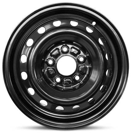 2007-2012 15 x 5.5 Hyundai Elantra Steel Wheel / Rim Image 01