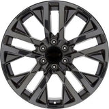 22x9 Factory Replacement New Alloy Wheel For Chevrolet Silverado 1500 2019-2021 - D1