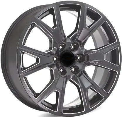 22x9 Factory Replacement New Alloy Wheel For Chevrolet  Silverado 1500 2020-2021