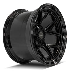 20x12 5x5" & 5x5.5" Gloss Black with Brushed Face & Tinted Clear for Dodge Ram 1500 1994-2010-143