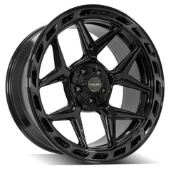 22x10 5x5" & 5x5.5" Gloss Black with Brushed Face & Tinted Clear for Dodge Ram 1500 1994-2010-150