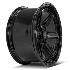 22x10 5x5" & 5x5.5" Gloss Black with Brushed Face & Tinted Clear for Dodge Ram 1500 1994-2010-243