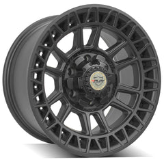 es 4PS12 17x9 6x135mm & 6x5.5" Satin Black Wheel for Ford Expedition 2003-2023-450