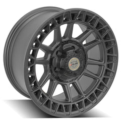 es 4PS12 18x9 5x5" & 5x5.5" Satin Black Wheel for Dodge Ram 1500 1994-2010-462