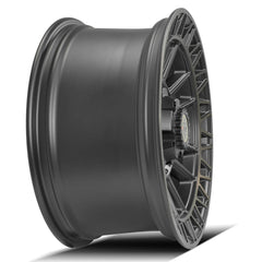 es 4PS12 18x9 5x5" & 5x5.5" Satin Machined with Bronze for Dodge Ram 1500 1994-2010-469