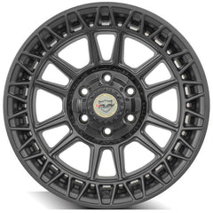 es 4PS12 18x9 6x120mm Satin Black Wheel for Chevrolet Colorado 2015-2023-471