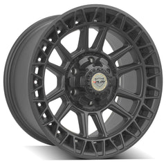 es 4PS12 18x9 6x120mm Satin Black Wheel for Chevrolet Colorado 2015-2023-470