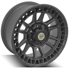 es 4PS12 18x9 6x120mm Satin Black Wheel for Chevrolet Colorado 2015-2023-472