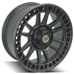 es 4PS12 20x9 5x150mm Satin Machined with Bronze for Toyota Sequoia 2008-2021-487
