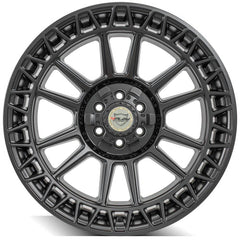 es 4PS12 20x9 6x120mm Satin Black Wheel for Chevrolet Colorado 2015-2023-496