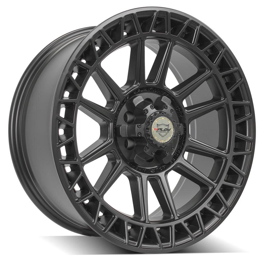 es 4PS12 20x9 6x120mm Satin Black Wheel for Chevrolet Colorado 2015-2023-495