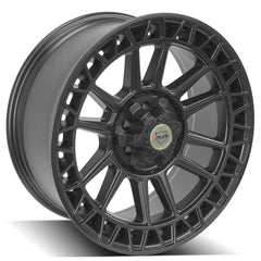 es 4PS12 20x9 6x120mm Satin Black Wheel for Chevrolet Colorado 2015-2023-497