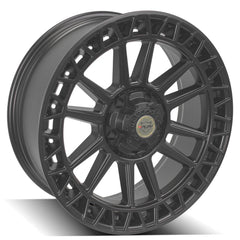 es 4PS12 22x9 5x5" & 5x5.5" Satin Black Wheel for Dodge Ram 1500 1994-2010-522