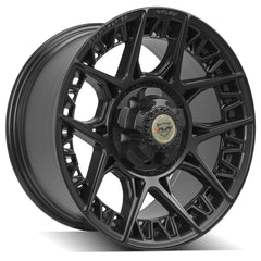 es 4PS50 18x9 5x5" & 5x5.5" Satin Black Wheel for Dodge Ram 1500 1994-2010-540