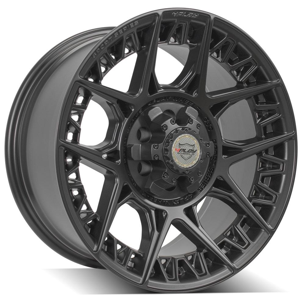 es 4PS50 18x9 6x120mm Satin Black Wheel for Chevrolet Colorado 2015-2023-545