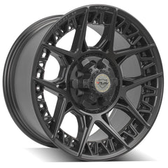 es 4PS50 18x9 6x120mm Satin Black Wheel for Chevrolet Colorado 2015-2023-545