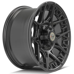 es 4PS50 18x9 6x120mm Satin Black Wheel for Chevrolet Colorado 2015-2023-548