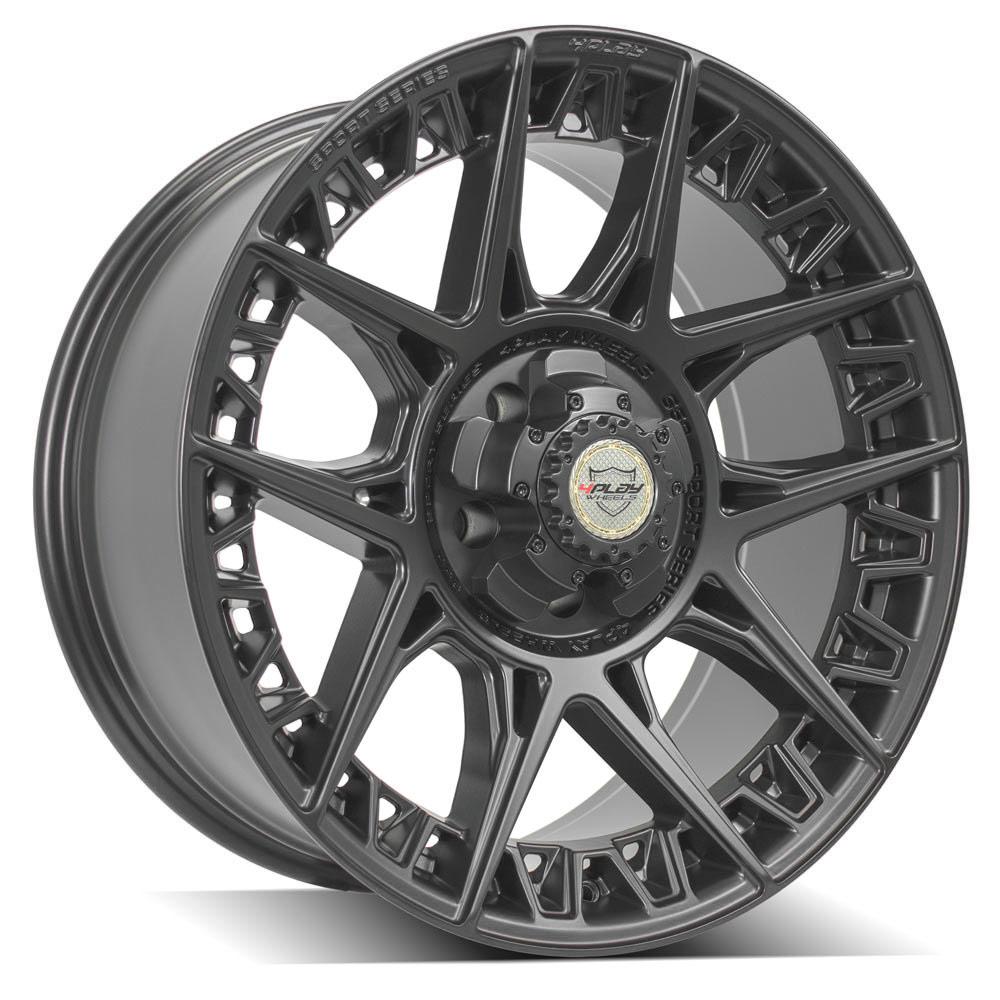 es 4PS50 20x9 5x150mm Satin Black Wheel for Toyota Sequoia 2008-2021-550