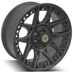 es 4PS50 20x9 6x120mm Satin Black Wheel for Chevrolet Colorado 2015-2023-557