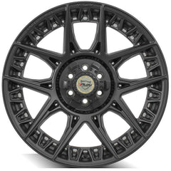 es 4PS50 20x9 6x135mm & 6x5.5" Satin Black Wheel for Ford Expedition 2003-2023-561