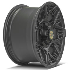es 4PS60 17x9 5x5" & 5x5.5" Satin Black Wheel for Dodge Ram 1500 1994-2010-578