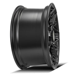 es 4PS60 18x9 5x5" & 5x5.5" Satin Black Wheel for Dodge Ram 1500 1994-2010-584