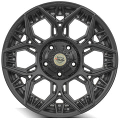 es 4PS60 20x9 5x150mm Satin Black Wheel for Toyota Sequoia 2008-2021-586