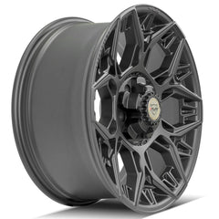 es 4PS60 20x9 5x5" & 5x5.5" Satin Black Wheel for Dodge Ram 1500 1994-2010-593