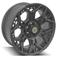 es 4PS60 20x9 6x120mm Satin Black Wheel for Chevrolet Colorado 2015-2023-597