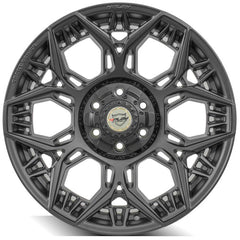 es 4PS60 20x9 6x135mm & 6x5.5" Satin Black Wheel for Ford Expedition 2003-2023-601