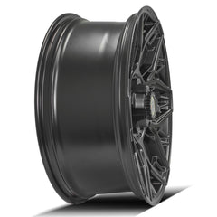 es 4PS60 22x9 5x5" & 5x5.5" Satin Black Wheel for Dodge Ram 1500 1994-2010-609