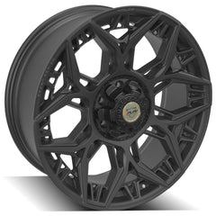 es 4PS60 22x9 6x135mm & 6x5.5" Satin Black Wheel for Ford Expedition 2003-2023-612