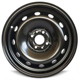 2012-2019 15x6 Fiat 500 Steel Wheel / Rim Image 01