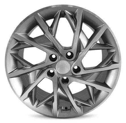 2019-2020 17x7 Hyundai Elantra Aluminum Wheel / Rim Image 01