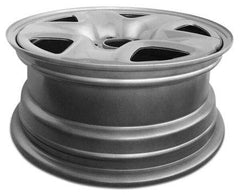 1999-2016 17x7 Mazda MPV Steel Wheel / Rim Image 03
