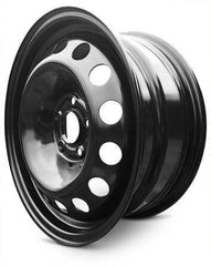 2019 16x6.5 Fiat 500 X Steel Wheel/Rim Image 02