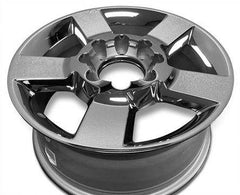2017-2019 20x8.5 Chevrolet Silverado Aluminum Wheel / Rim Image 03