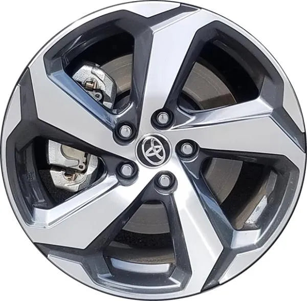 18x7 OEM Grade-A Alloy Wheel For Toyota Rav-4 Prime 2019-2022