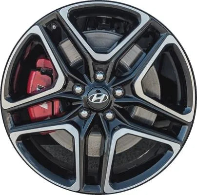 19x8 OEM Grade-A Alloy Wheel For Hyundai Veloster 2019-2022