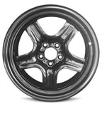 1997-2009 17x7 Saab 9-5 Steel Wheel / Rim Image 01