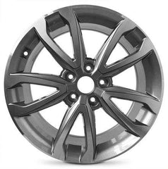 2017-2019 18x7.5 Hyundai Santa Fe Aluminum Wheel / Rim Image 01