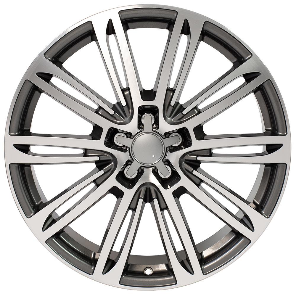 20" Replica Wheel AU21 Fits Audi A Series- Design Two-Image-1