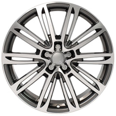 20" Replica Wheel AU21 Fits Audi A Series- Design Two-Image-1