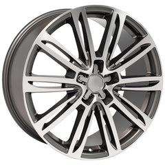 20" Replica Wheel AU21 Fits Audi A Series- Design Two-Image-2
