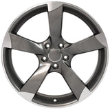 19" Replica Wheel AU29 Fits Audi A Series- Design One-Image-1