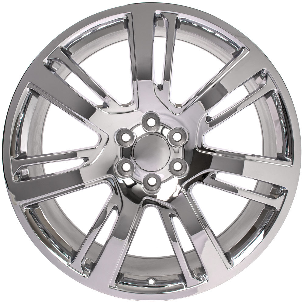 24" Replica Wheel CA88 Fits Cadillac Escalade- Design Two-Image-1