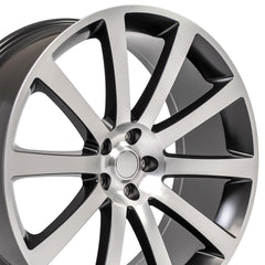 22" Replica Wheel CL02 Fits Chrysler 300- Design Two-Image-12
